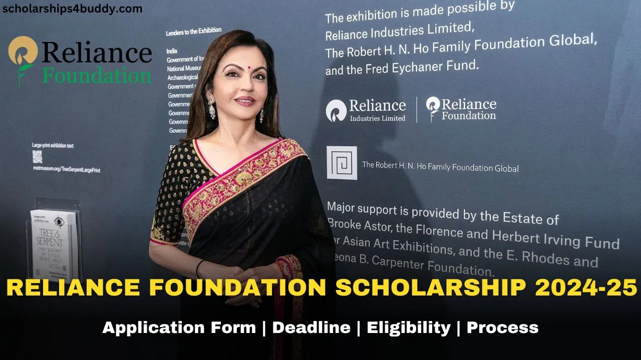 Reliance Foundation Scholarship 2024-25